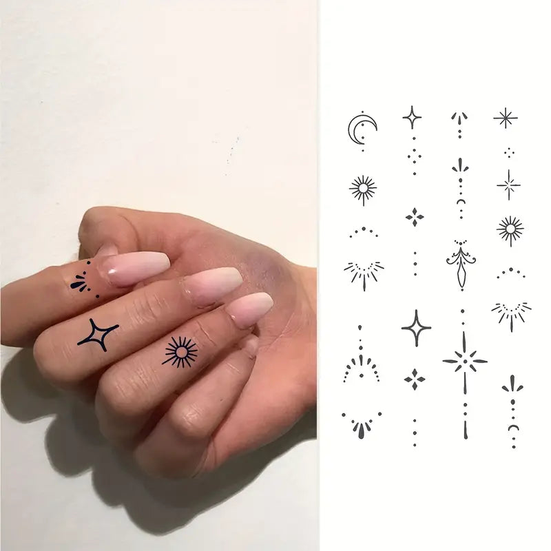 hand tattoo w