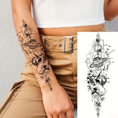 arm tatoo w
