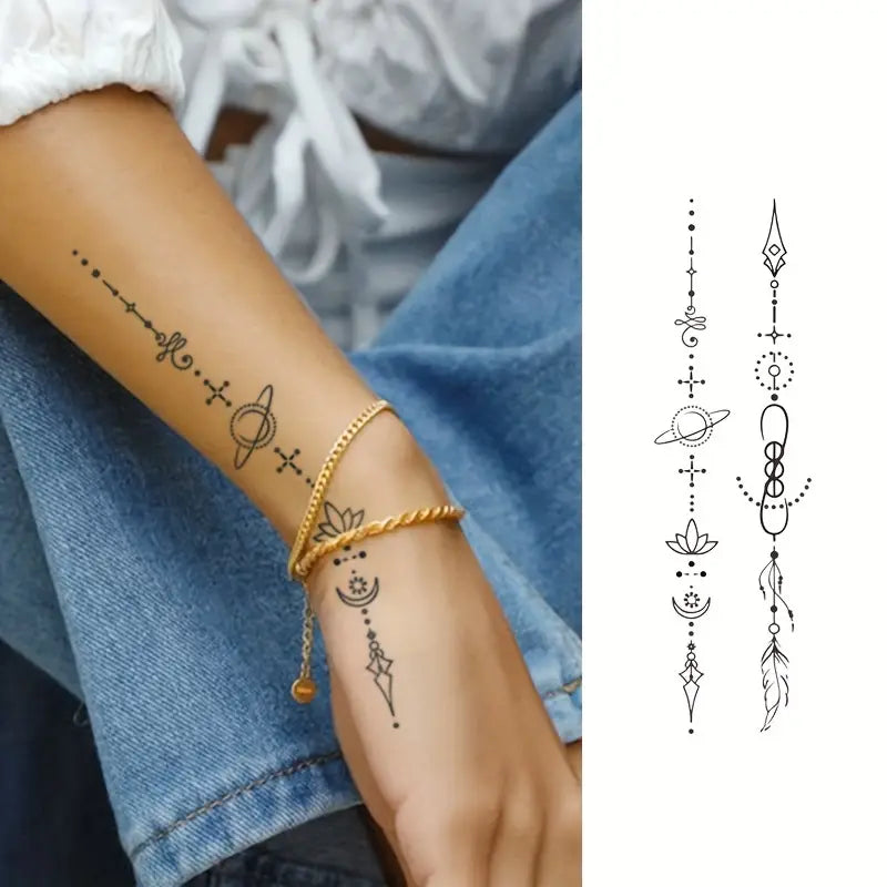 hand tattoo w
