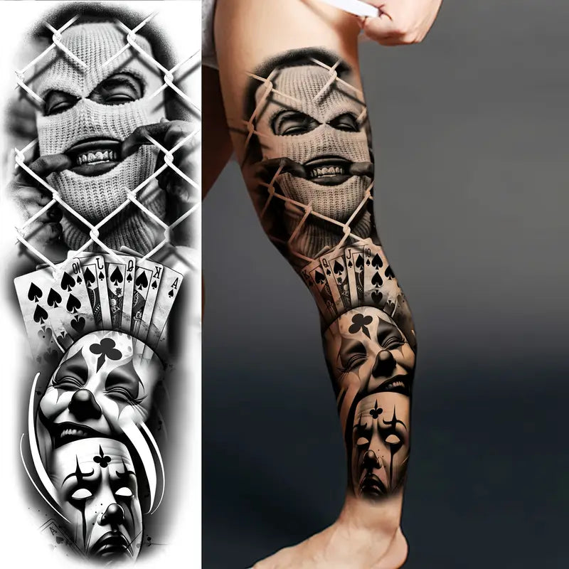 leg tatto m