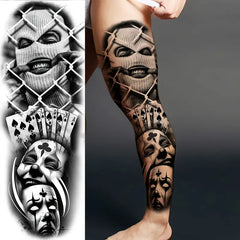 leg tatto m