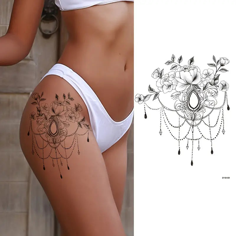 leg tatoos w