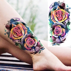 leg tatoo