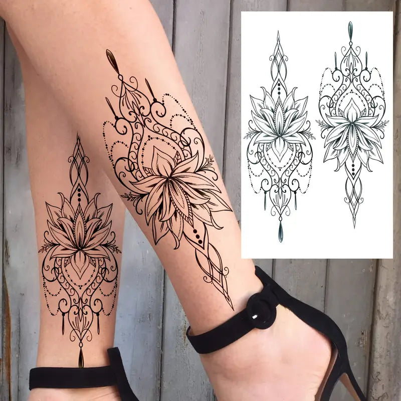 leg tatoos w
